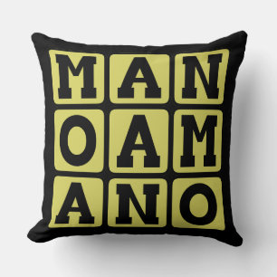 Coussin Mano A Mano, phrase latine main à main