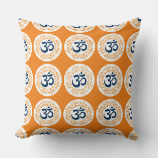 Coussin Mantra de Dieu indien Design Om