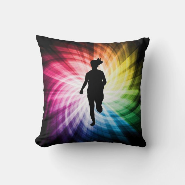 Coussin Marathonien de fille (Recto)