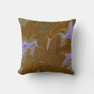 Coussin Marble Forms – Terracotta Warm Abstract