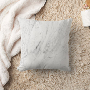 Coussin Marbre blanc