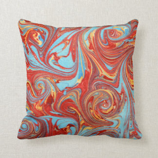 Coussin marbré de "alchimie"