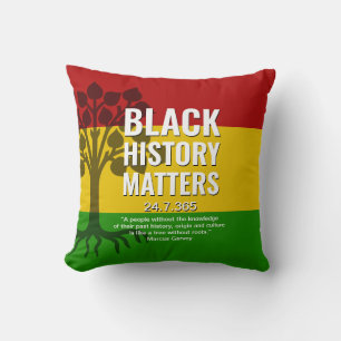 Coussin MARCUS GARVEY Histoire noire