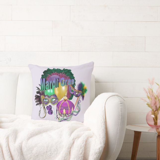 Coussin Mardi Gras (Canapé)