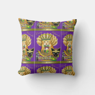 Coussin Mardi Gras Claude Jeu