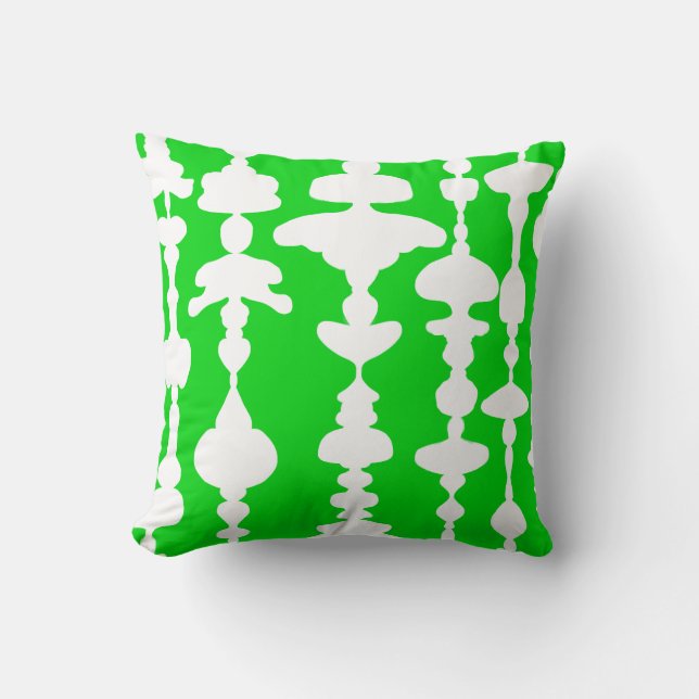 Coussin Marée verte (Recto)