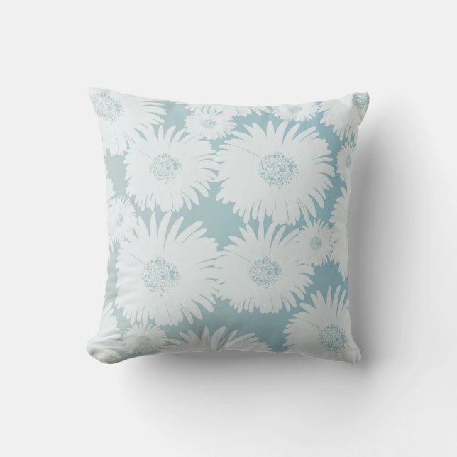 Coussin Marguerite blanche (Recto)