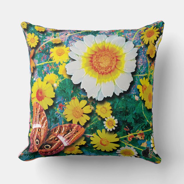 Coussin Marguerite mai (Recto)