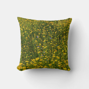 Coussin Marguerites jaunes