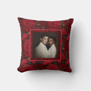 Coussin Mariage d'automne coloré et personnalisé inspiré d