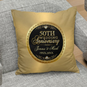 Coussin Mariage d'or Glam Or & Diamants