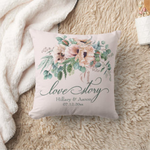 Coussin Mariage "Love Story"
