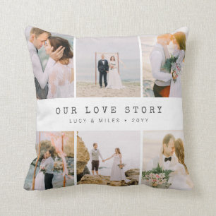 Coussin Mariage photo moderne