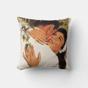 Coussin Mariage Vintage, Amour et Romance