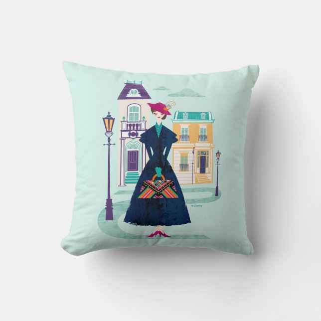 Coussin Marie Poppins| Cuillère de sucre (Recto)