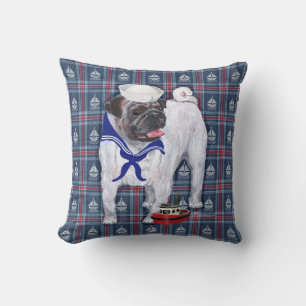 Coussin Marin Pug