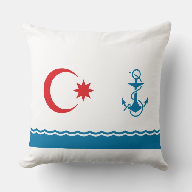 Coussin Marine azerbaïdjanaise (Recto)