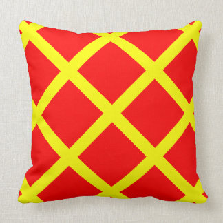 Coussin maritime de drapeau de Paul McGehee "R -