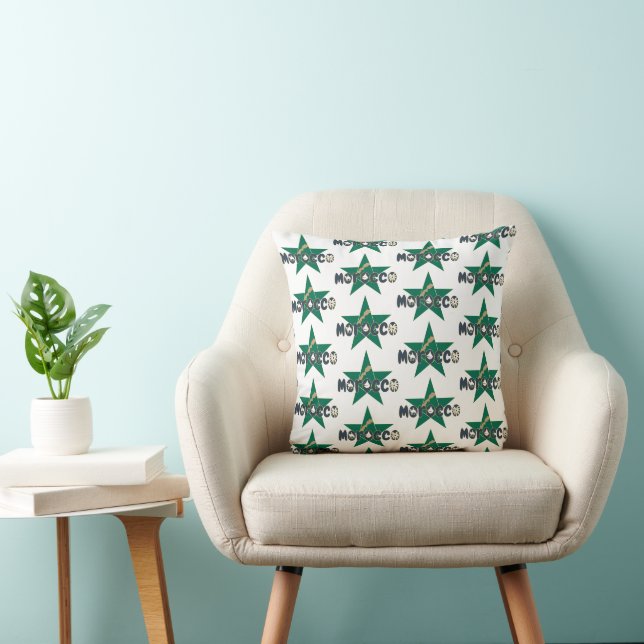 Coussin Maroc : L'étoile qui porte notre passé et notre av (Chaise)