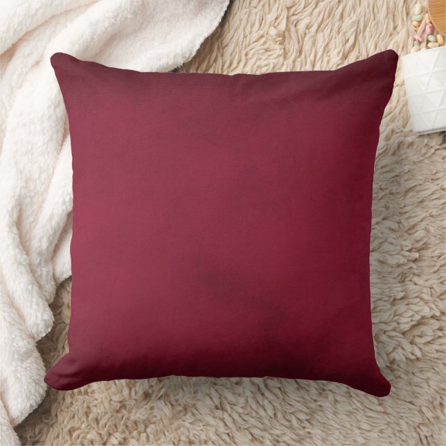 Coussin Maroon artistique, élégant moderne Jeu d'oreiller (Couverture)