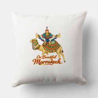 Coussin Marrakech Maroc Design Vibrant Voyage Art