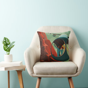 Coussin Mars Olympus Mons Système solaire Volcano le plus