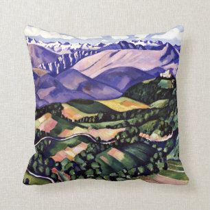 Coussin Marsden Hartley - Montagnes pourpres, Venise