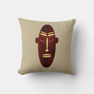 Coussin Masque moderne abstrait