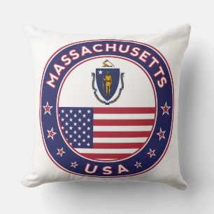 Coussin Massachusetts, Massachusetts autocollants, étagère