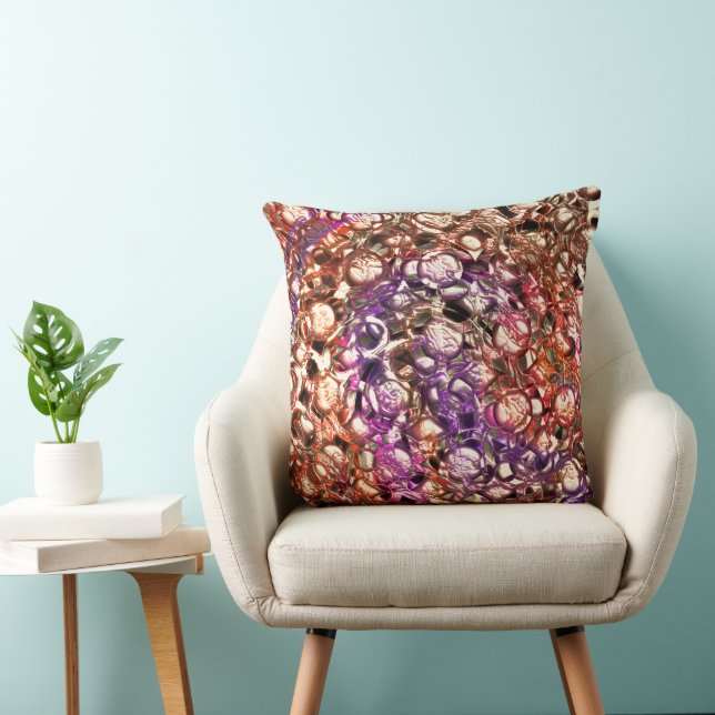 Coussin Matériel chiffré rugueux ressemblant à un maillage (Chaise)