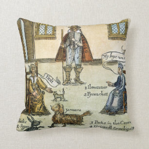 Coussin Matthew Hopkins (D 1647)