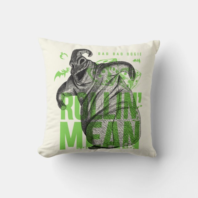 Coussin Mauvais Oogie Rollin' Moyenne (Recto)