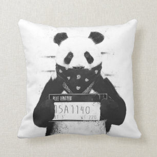 Coussin Mauvais panda