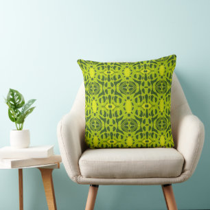 Coussin Mazipoodé Neuro Art Avocado Poire Épinard Vert 2