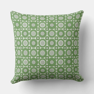 Coussin Mazipoodles Gris Vert Donuts