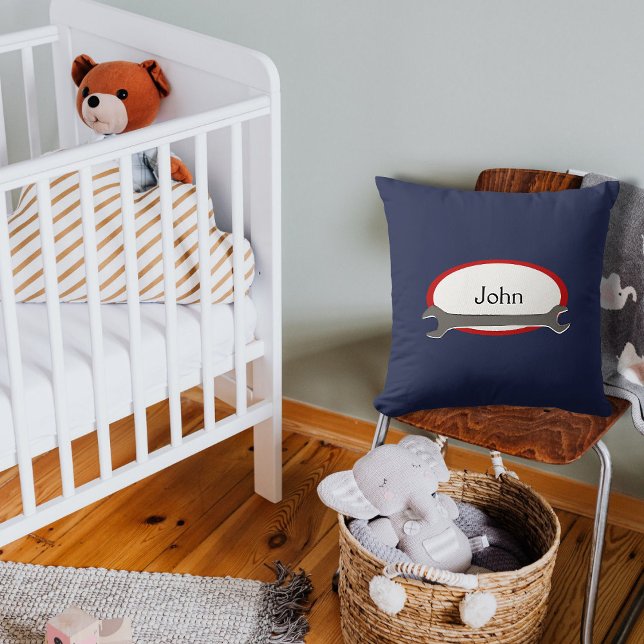 Coussin Mécanique de nom personnalisé (Créateur téléchargé)