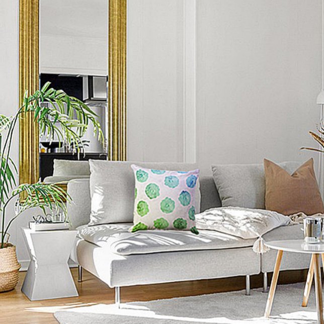 Coussin Médaillon d'Hibiscus - Seaglass (Créateur téléchargé)