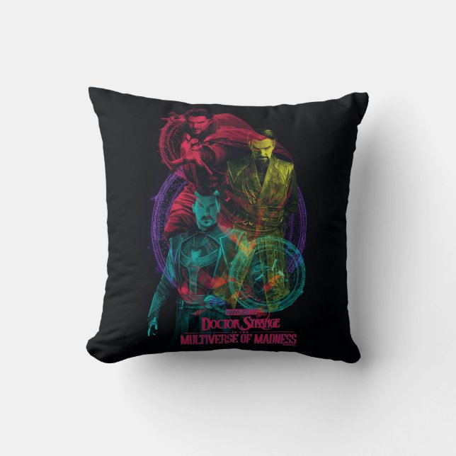 Coussin Médecin Strange Alternates Overlapping Graphic (Recto)