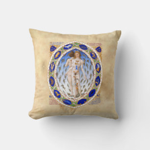 Coussin Médecine Médiévale Astrologie Alchimie Manuscrit