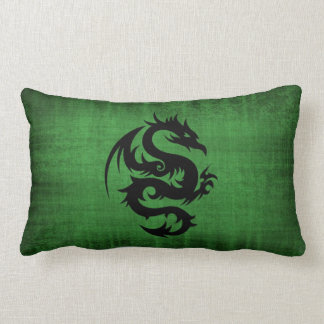 Coussin médiéval vert