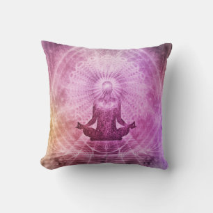 Coussin Méditation Spirituelle "Nouvel Âge" Jeu d'oreiller