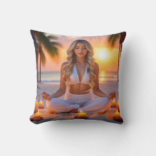 COUSSIN MÉDITATION - YOGA - BIEN-ÊTRE - CARPE DIEM