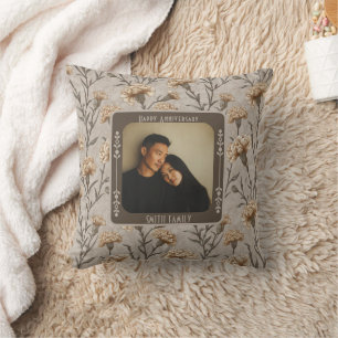 Coussin Meilleur 50e anniversaire de mariage sentimental