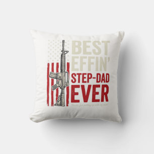 Coussin Meilleur beau-père Effin de tous les temps Vector