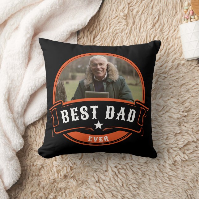 Coussin Meilleur cadeau de Fête des pères papa jamais (Couverture)