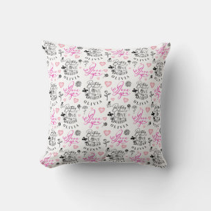 Coussin Meilleur texte personnalisé pour l'anniversaire de
