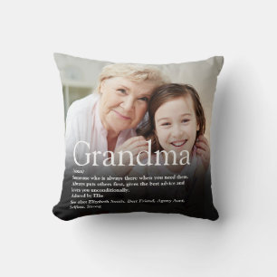 Coussin Meilleure Grand-mère de tous les temps, définition