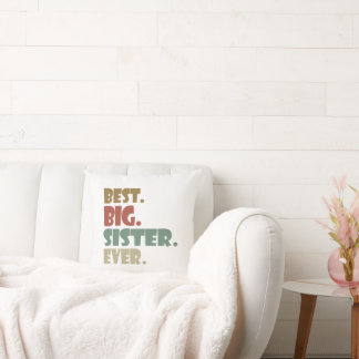 Coussin Meilleure Grande Sœur Pour Toujours Grande Sœur po