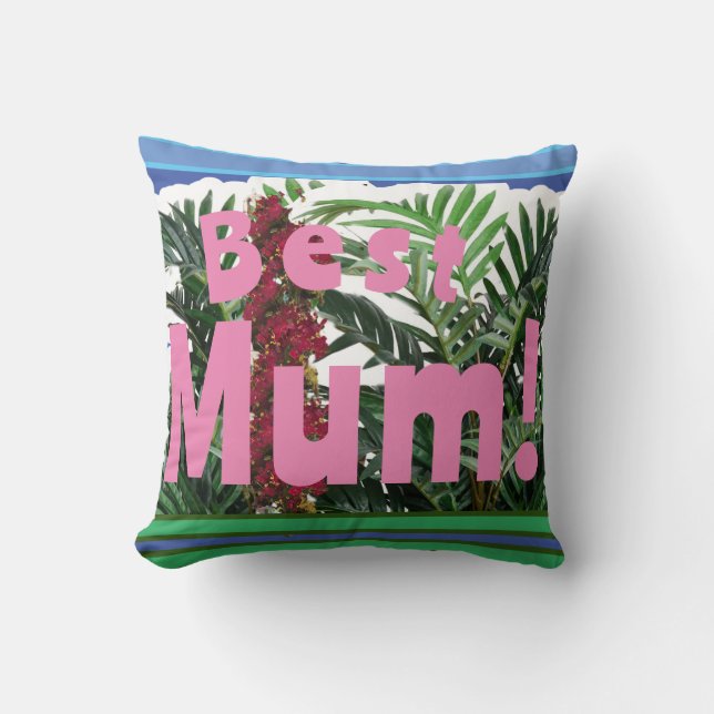 Coussin Meilleure maman ! (Recto)