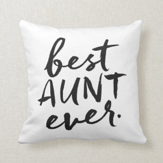Coussin Meilleure tante Ever